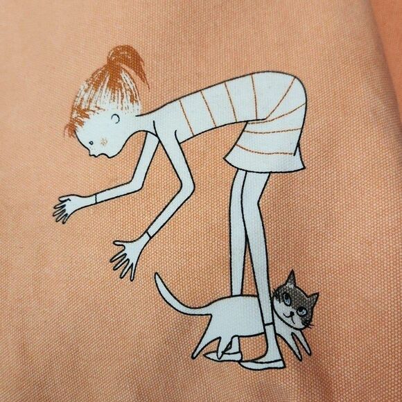 J Fashion RARE Kawaii Y2k Cotton Canvas Shopper Tote - Picture 3 of 5